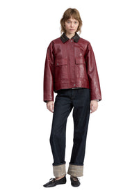 Veste en cuir Nonie - Burg