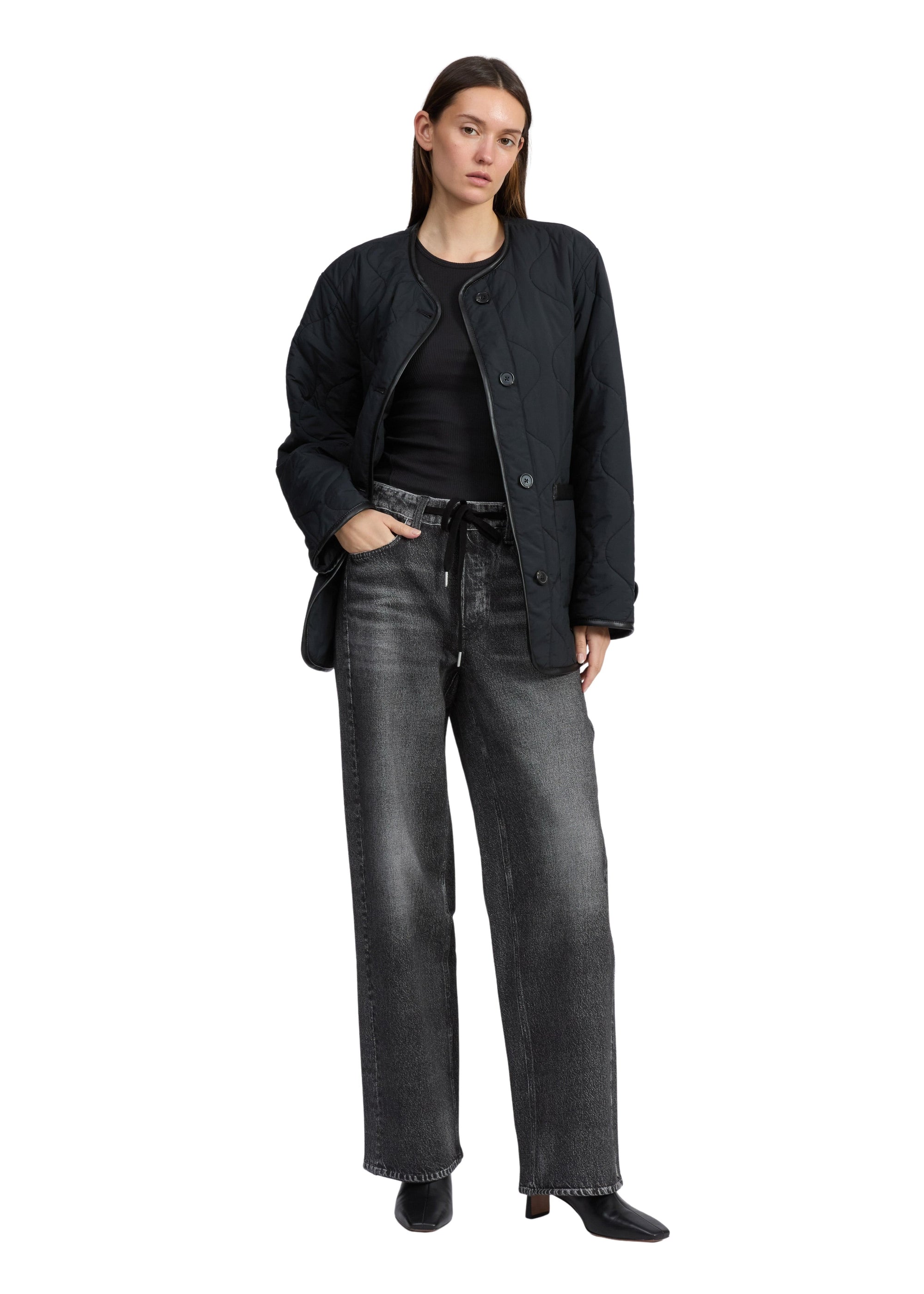 Veste matelassée Tatiana - Noir