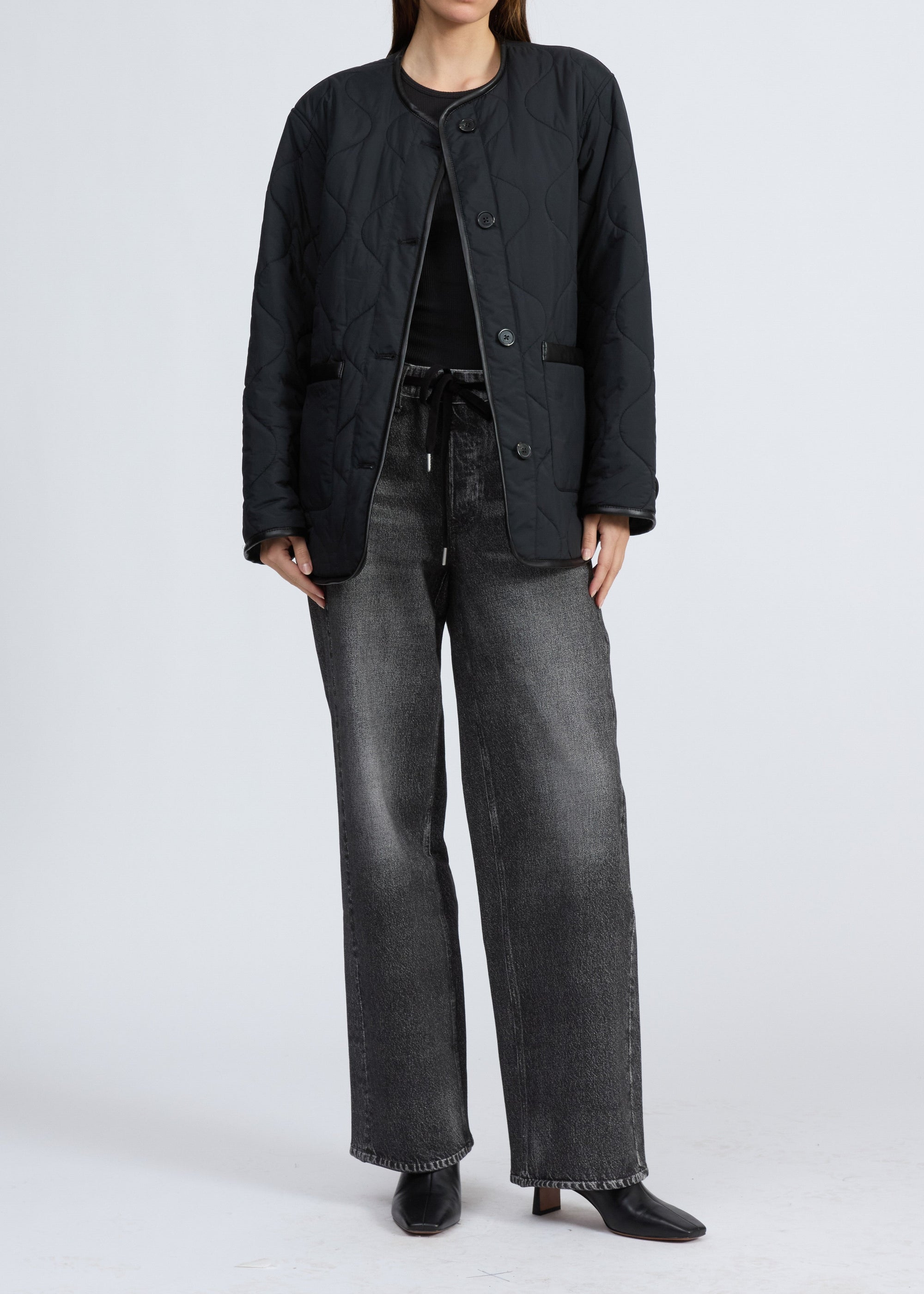 Veste matelassée Tatiana - Noir