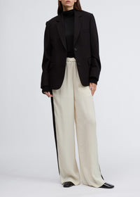Blazer Frank en ponte - Noir