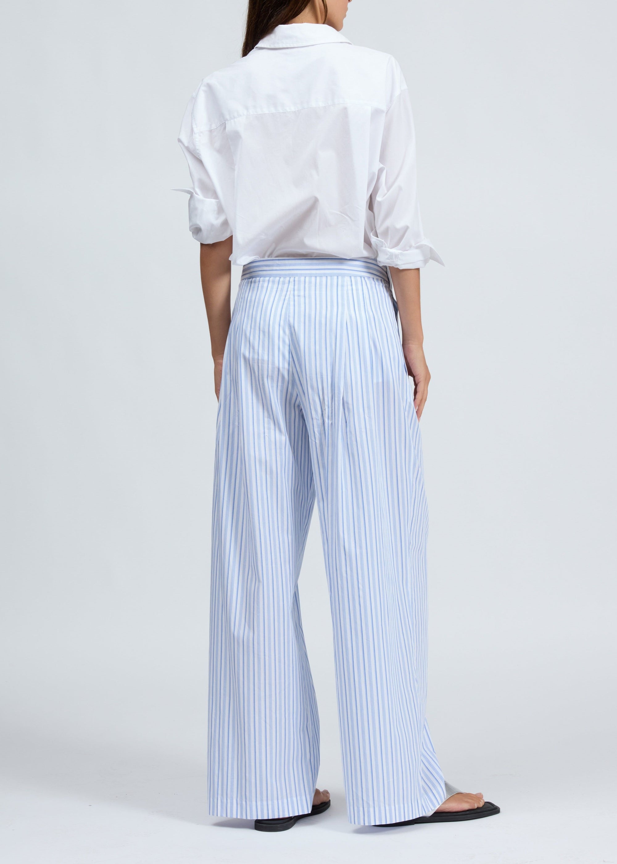Pantalon en popeline à rayures Chappell - Bbybs