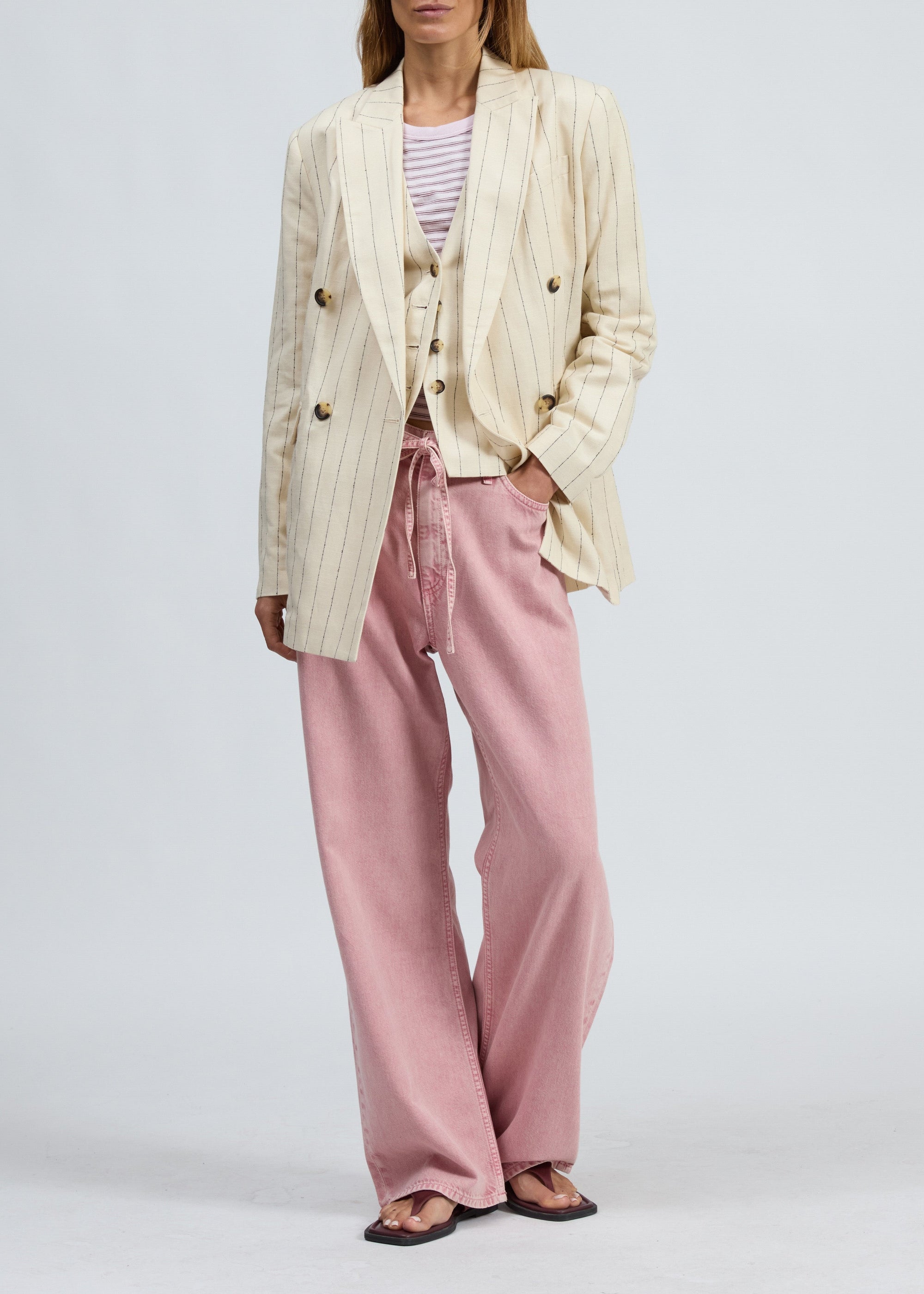 Blazer à rayures Emile - Whtst