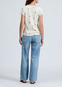 T-shirt à motif cerises sur toute la surface - Whtmt