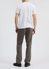 T-shirt brodé « Sour Face » - Blanc