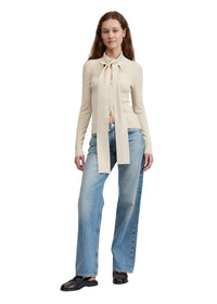 Chemise boutonnée Gianna - Beige
