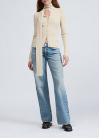 Chemise boutonnée Gianna - Beige