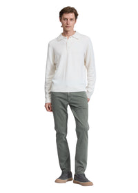 Polo en cachemire Declan - Ivory
