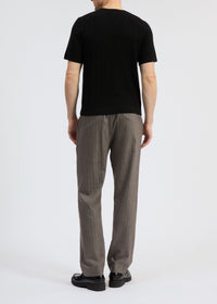 T-shirt Crawford en coton - Noir