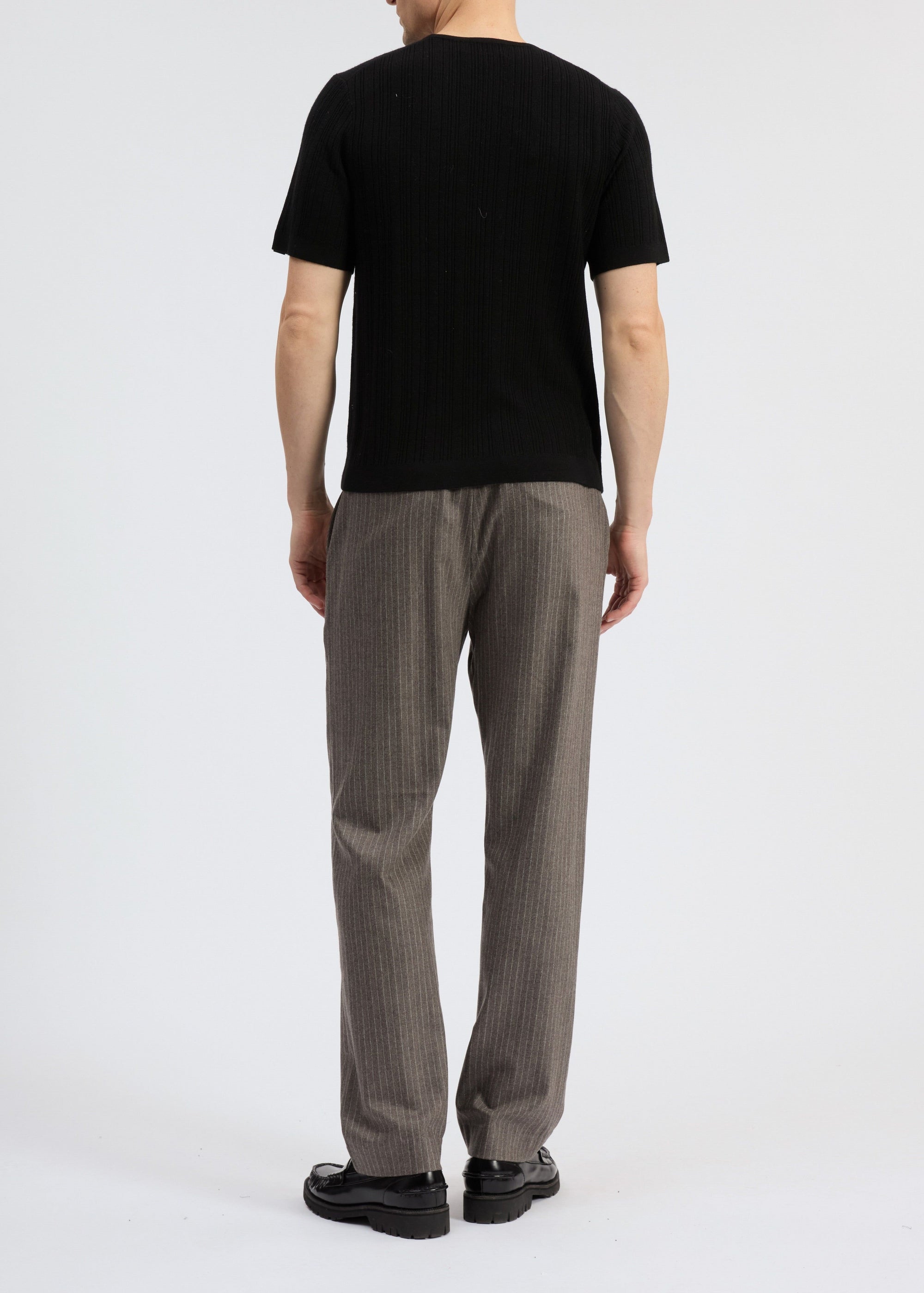 T-shirt Crawford en coton - Noir