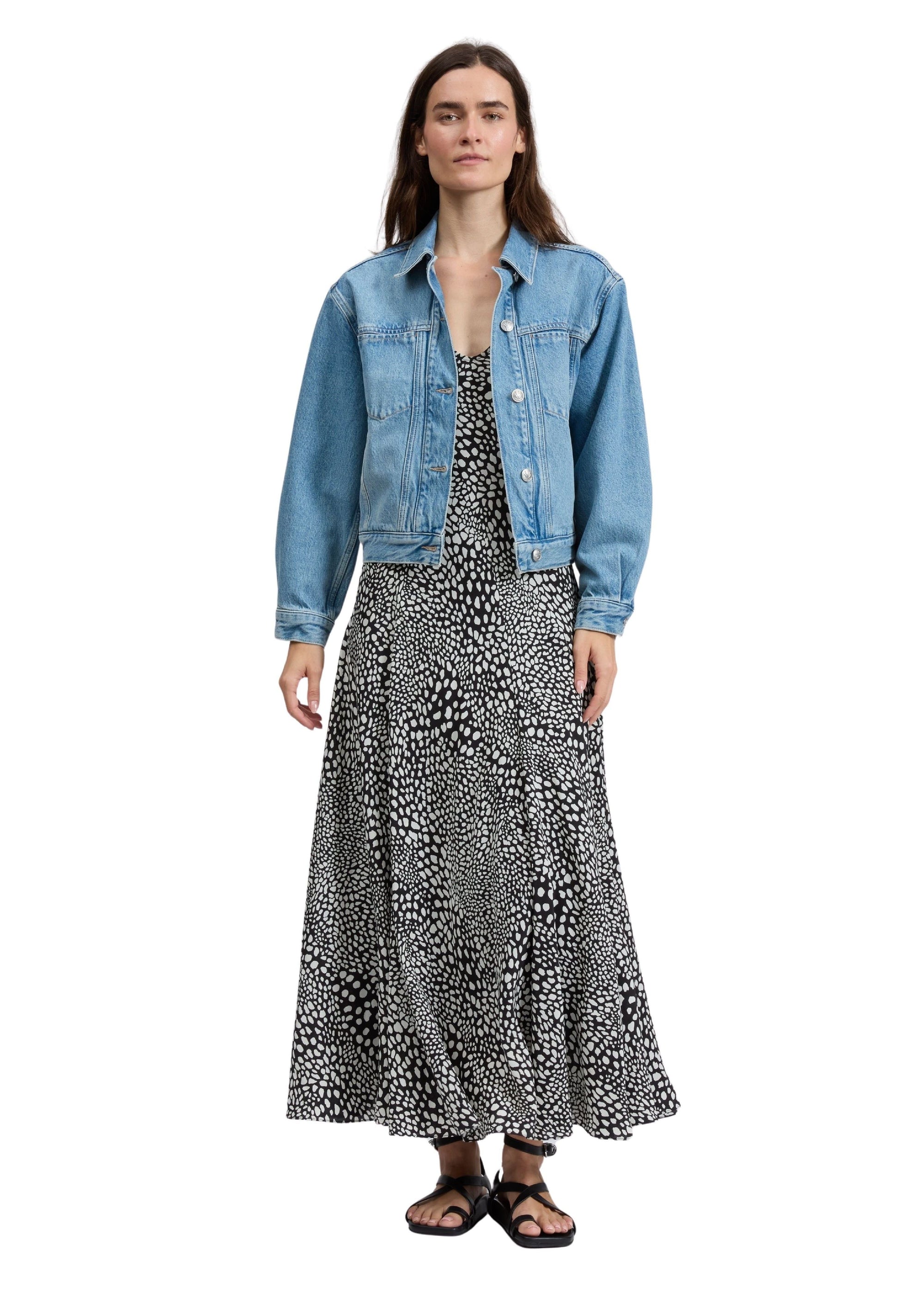 Veste trucker Marie - Everglade