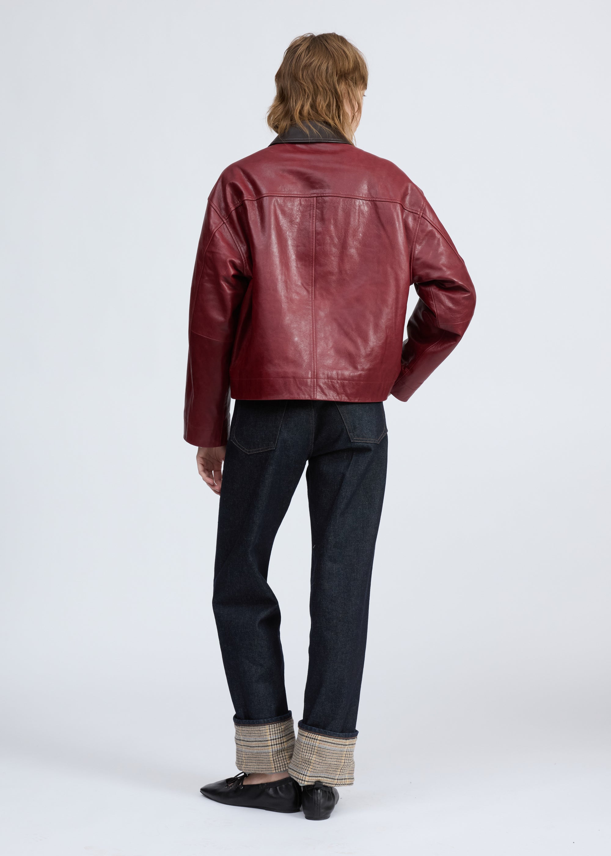 Shea à taille haute, longueur cheville, avec revers - Twrco