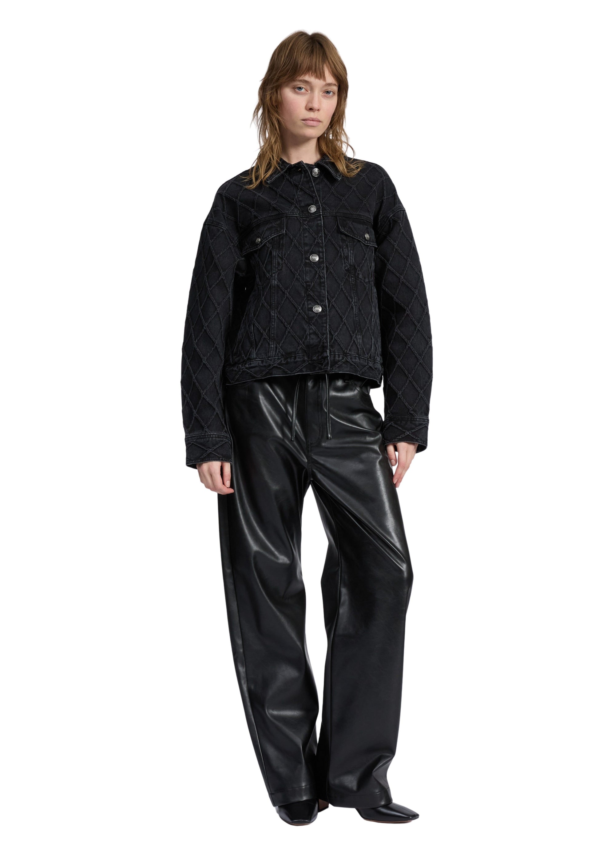 Veste trucker en denim Ryan - Qwblk