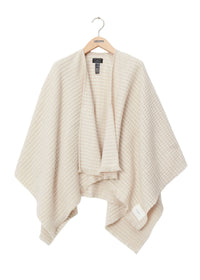 Poncho Joni à motif gaufré - Oatml