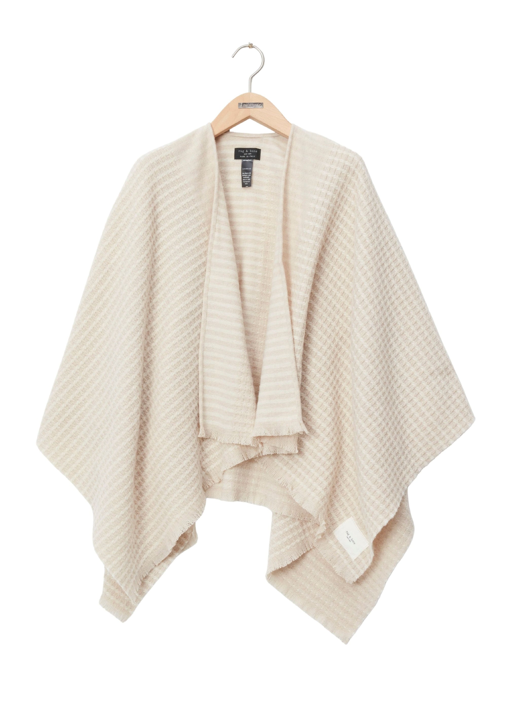 Poncho Joni à motif gaufré - Oatml