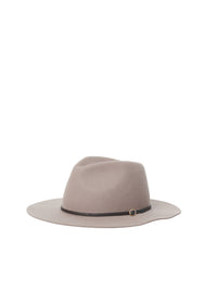 Chapeau fedora en feutre Audrey - Taupe