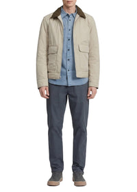 Derrick zipped jacket - Beige