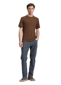 Pantalon Tech 5 poches, coupe 3 - Bleu Gris