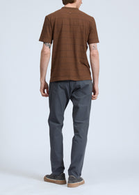 Pantalon Tech 5 poches, coupe 3 - Bleu Gris