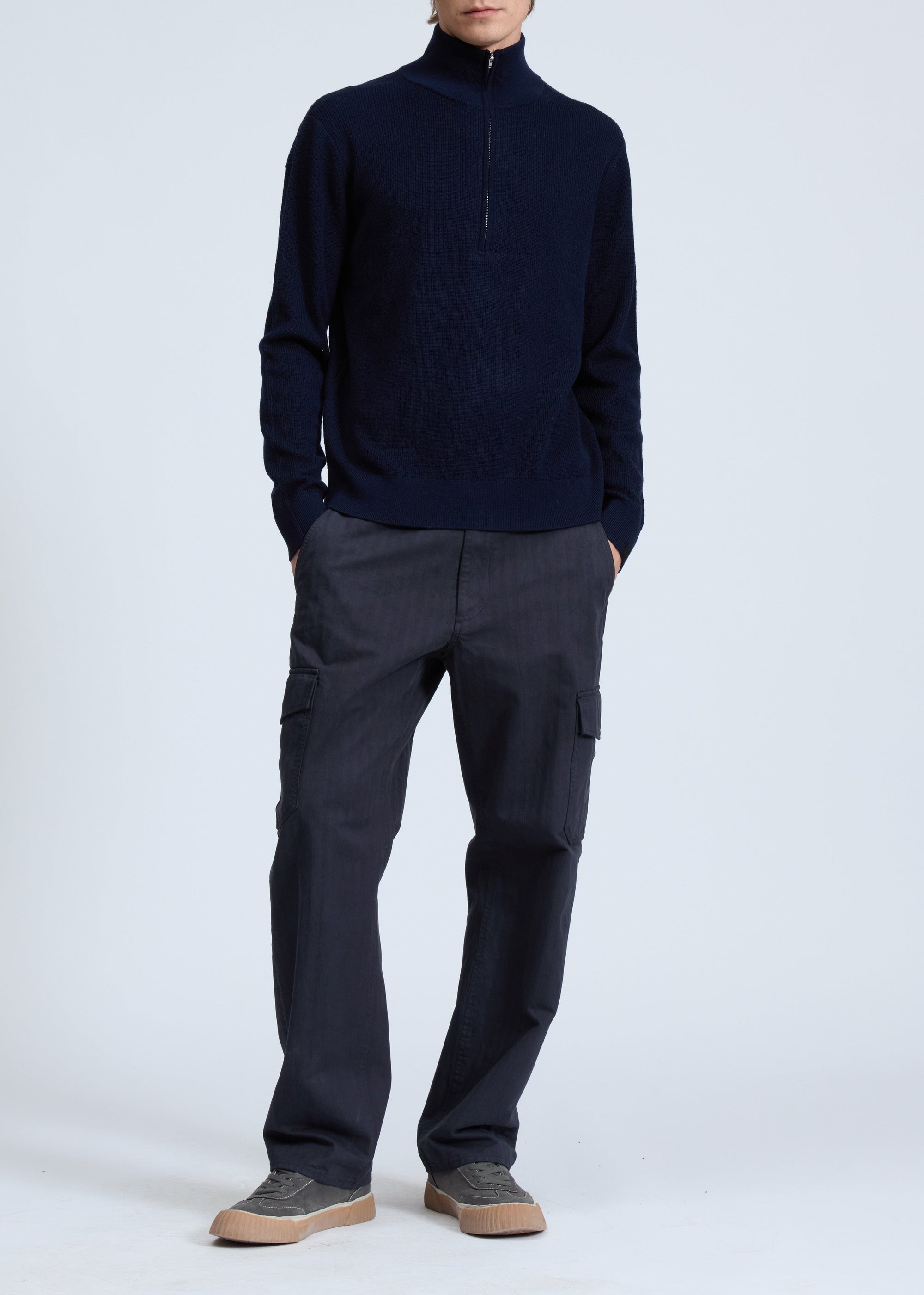 Pantalon cargo à chevrons Fit 4 - Sal