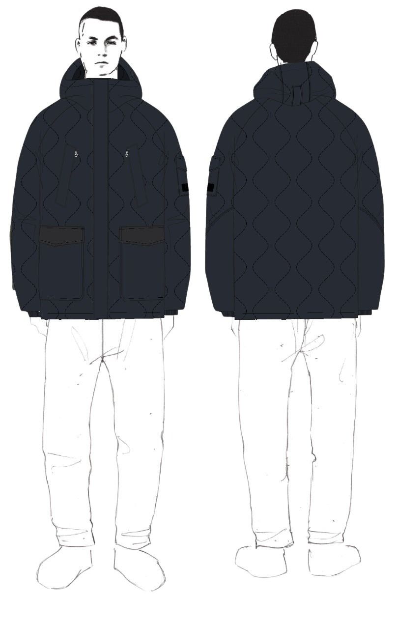 Z NO PICS / Veste Dane Shield - Sal