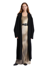 Manteau-cardigan Bridget - Noir