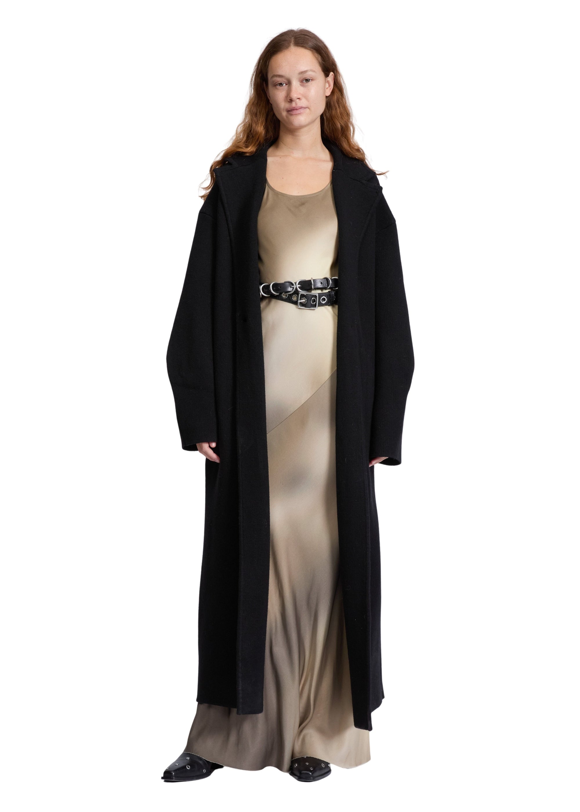 Manteau-cardigan Bridget - Noir