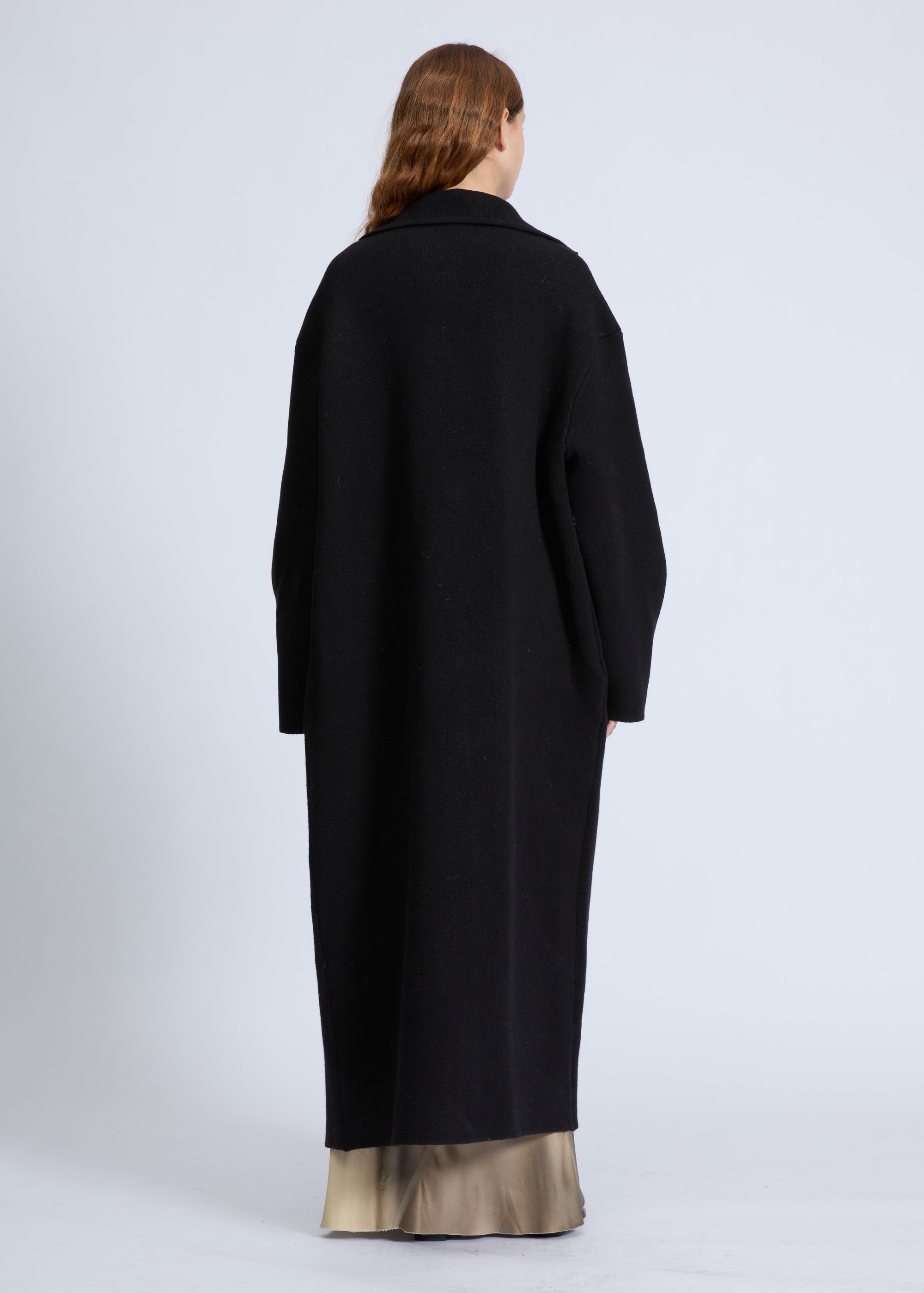 Manteau-cardigan Bridget - Noir