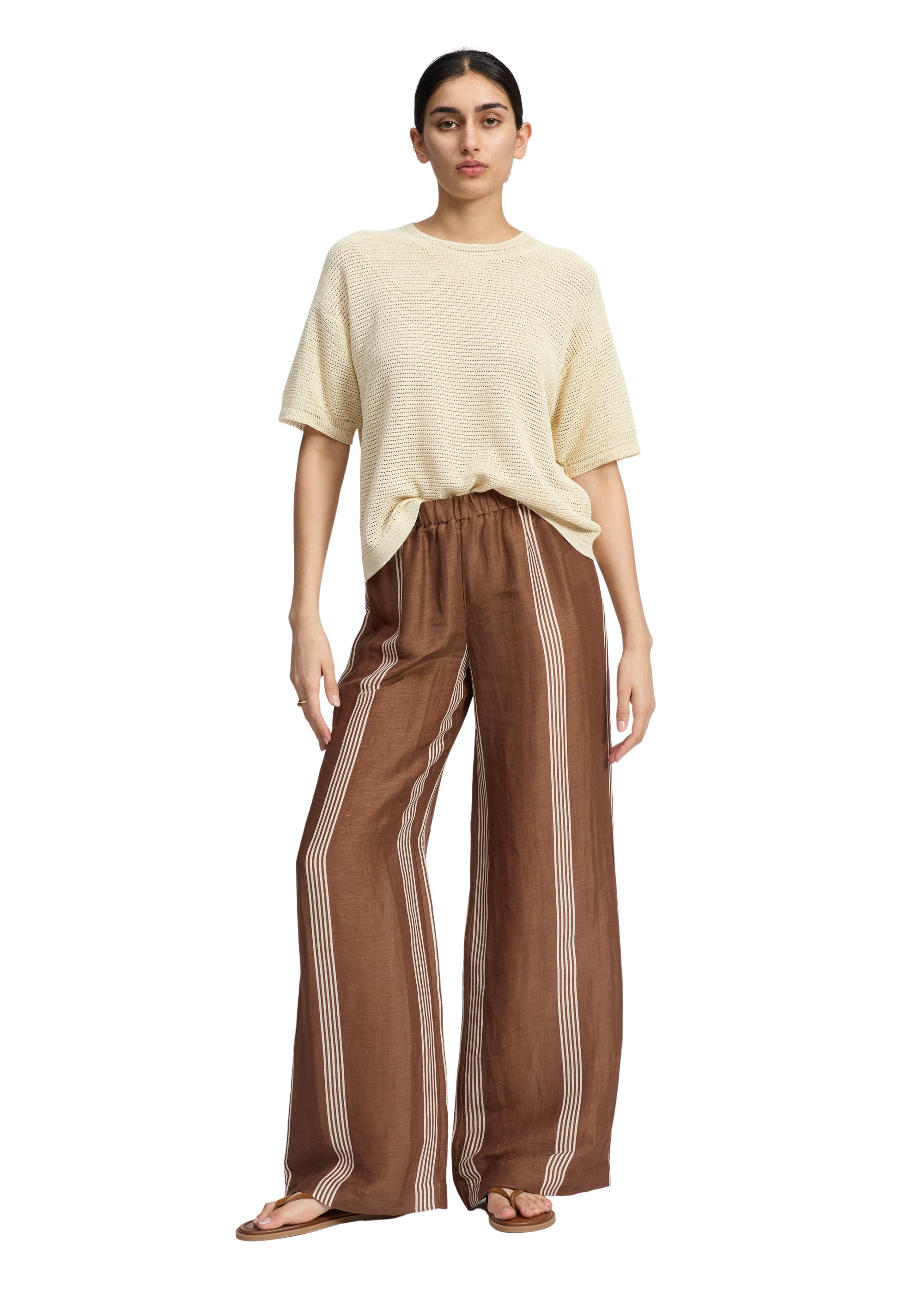 T-shirt à manches courtes Zoey - Beige