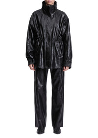 Monica Metallic Jacket - Black
