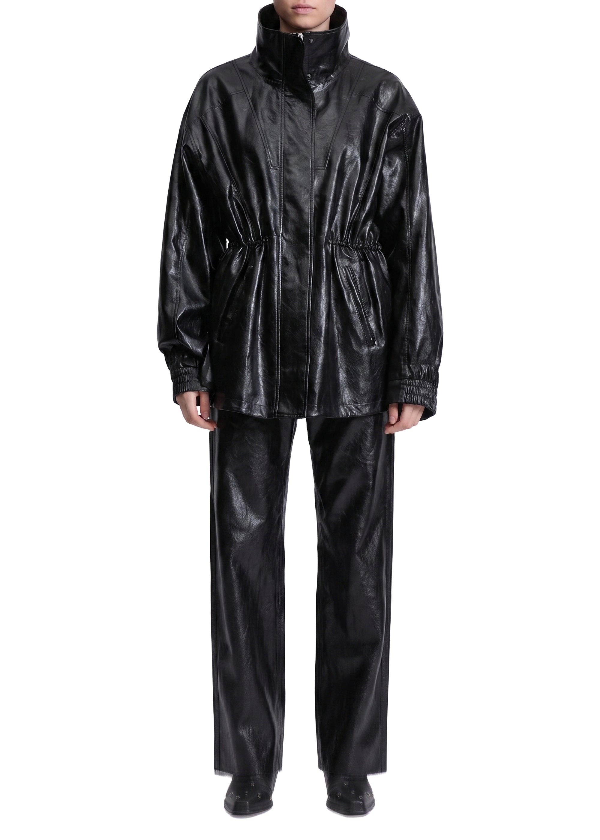 Monica Metallic Jacket - Black