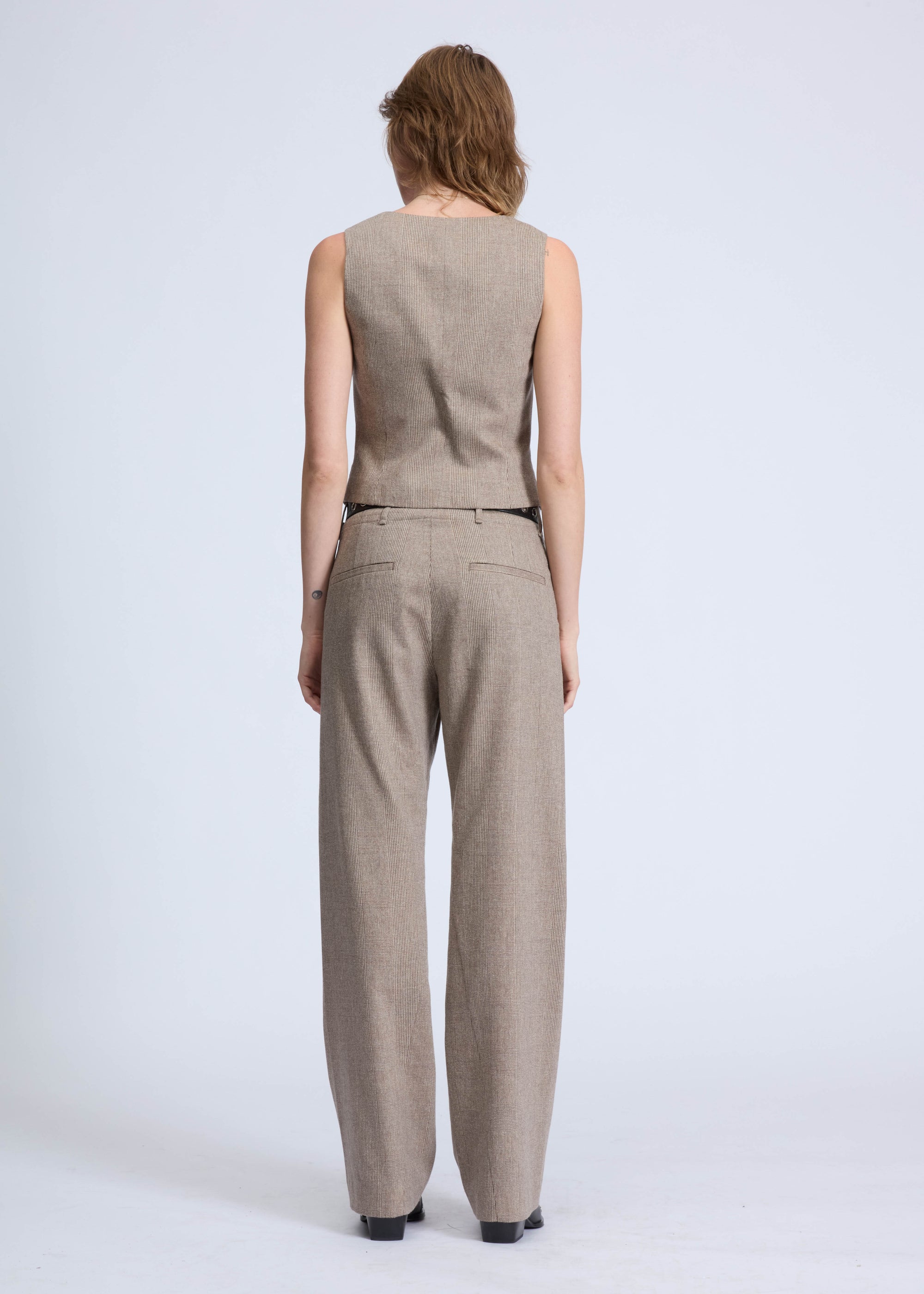 Gilet en laine italienne Mariana - Camelpld
