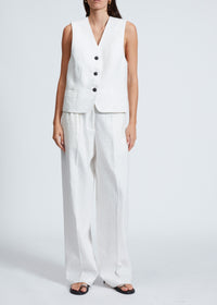 Gilet en lin Erin - Whtstripe