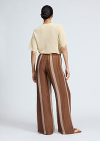 Pantalon en lin Olivia - Brwstripe