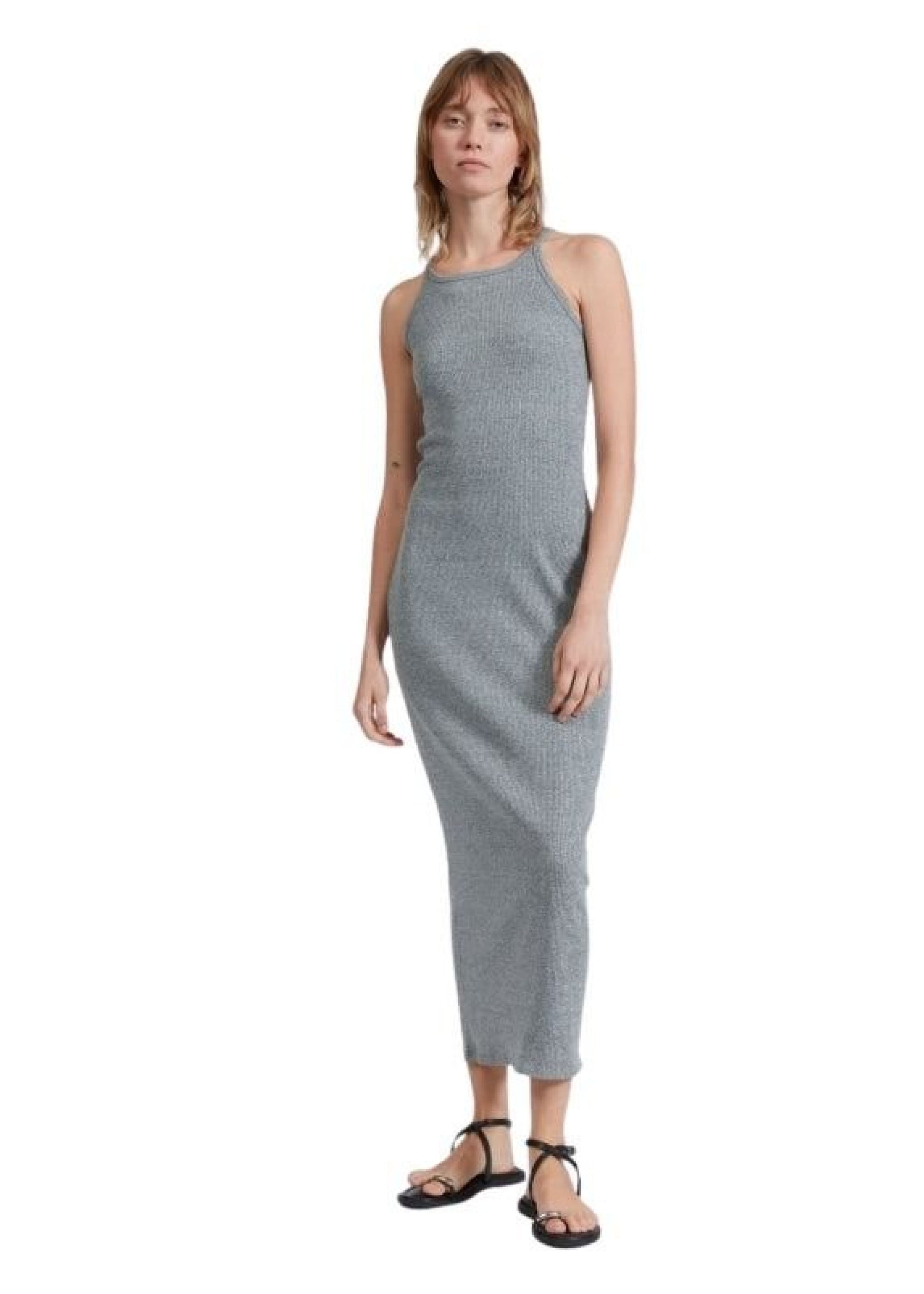 La robe débardeur Essential à côtes - Htrgry