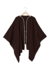 Poncho Ingrid - Mahogany