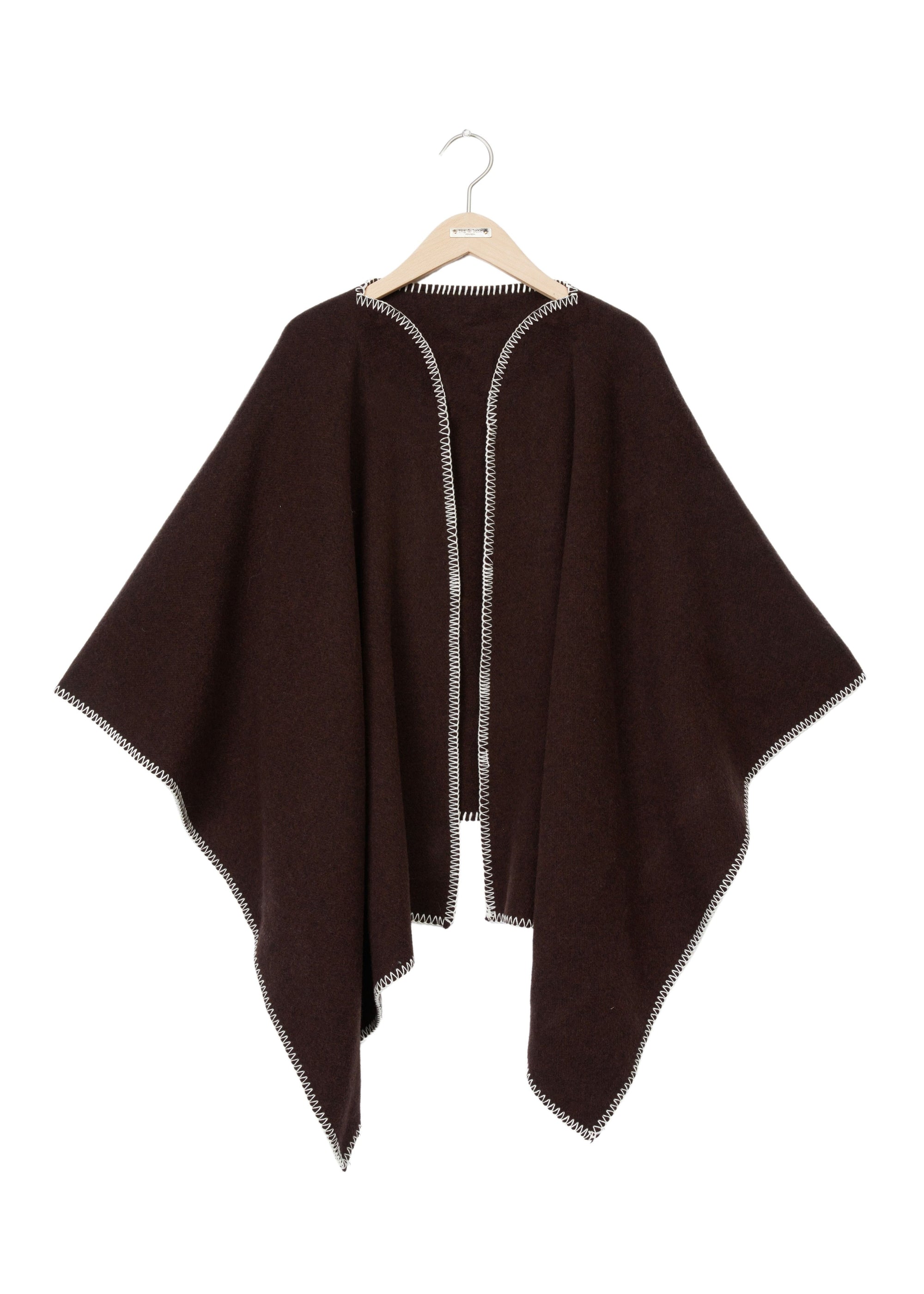 Poncho Ingrid - Mahogany