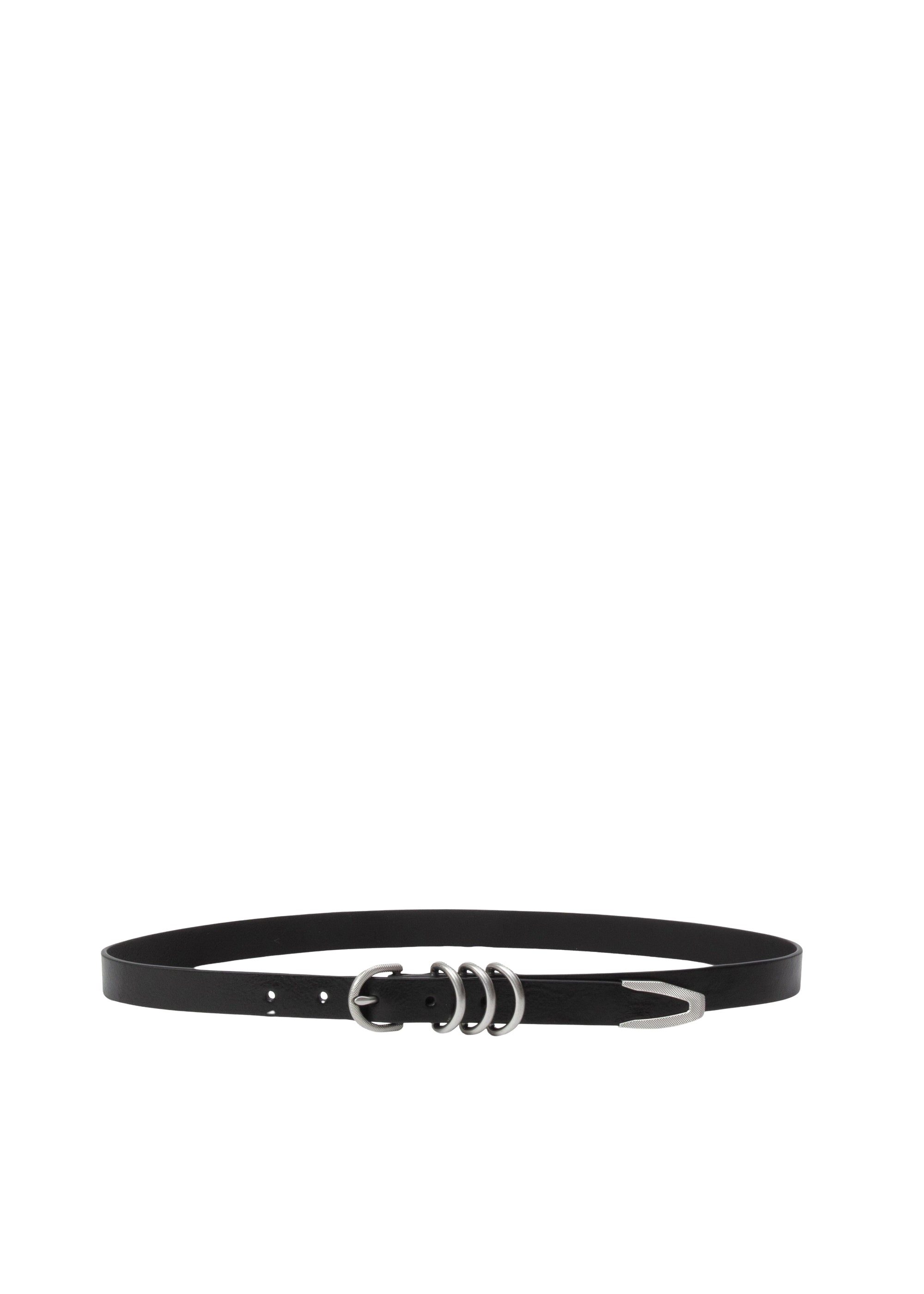 Baby Spire leather belt - Black
