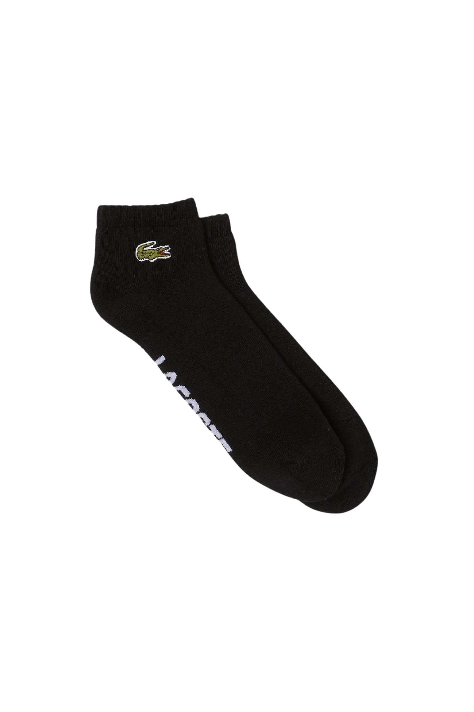 Low socks with logo - Black & White