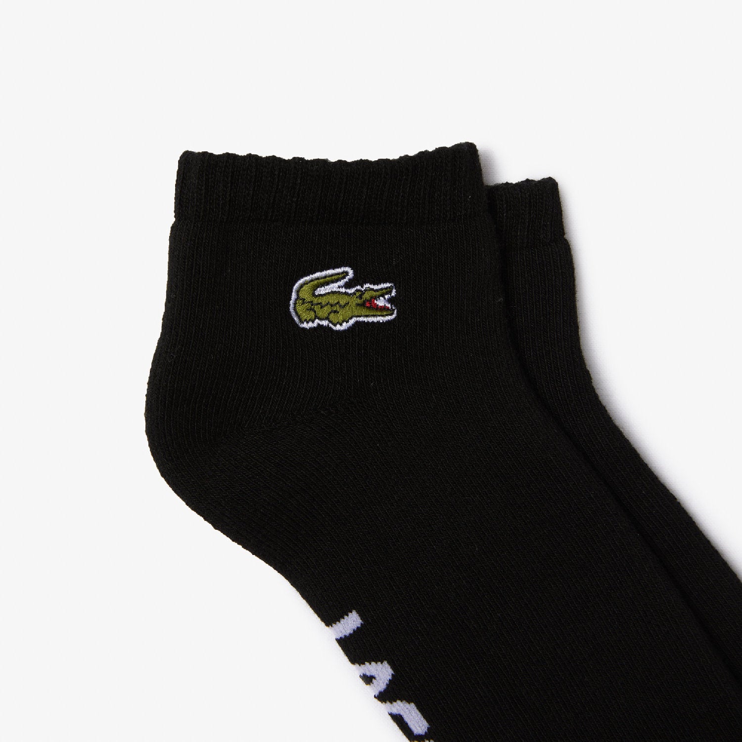 Low socks with logo - Black & White