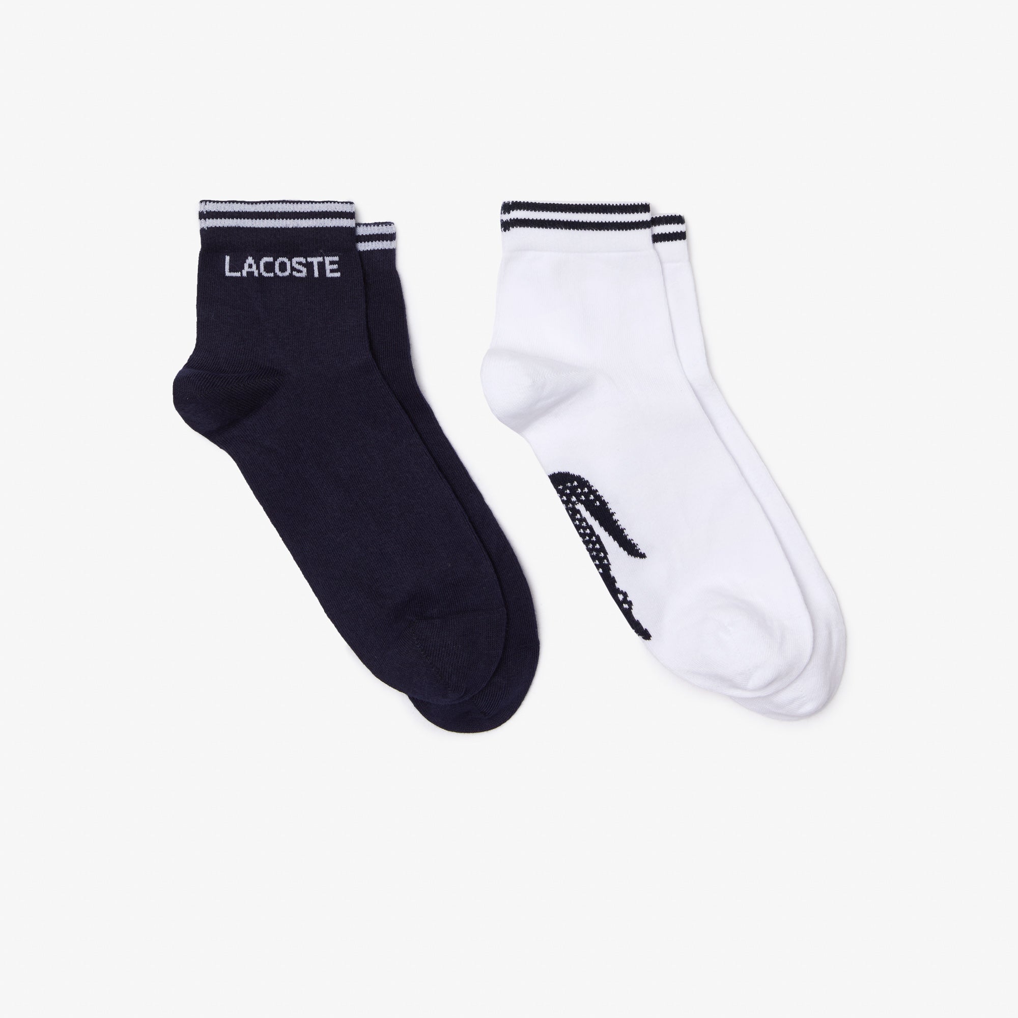 Chaussettes - Marine & Blanc