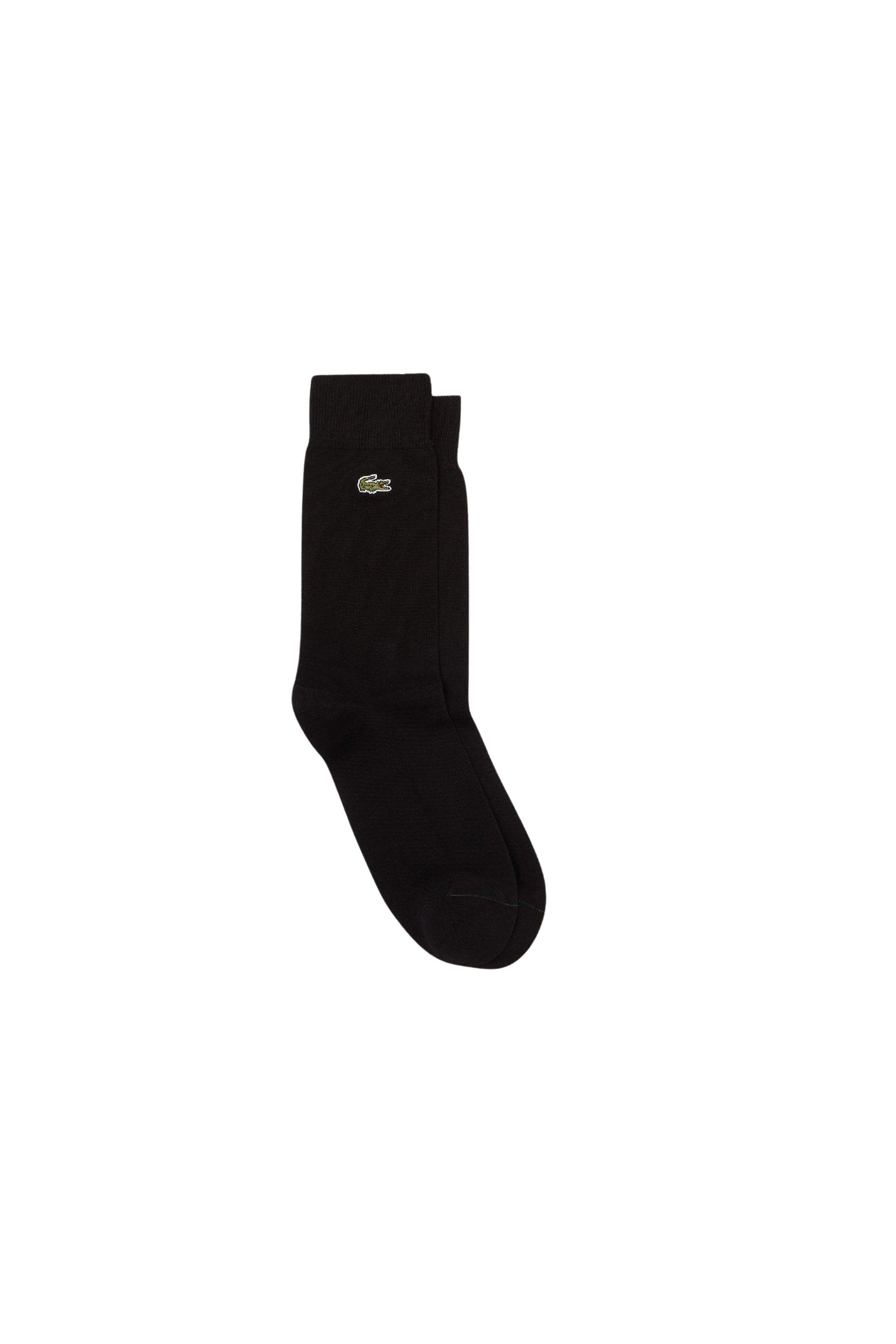 Chaussettes hautes avec logo - Noir