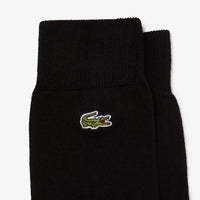High socks with logo - Black