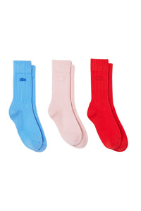 Lot de 3 paires de chaussettes - Groseillier & Aérien