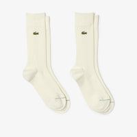 Set of 2 pairs of ribbed socks - Flour