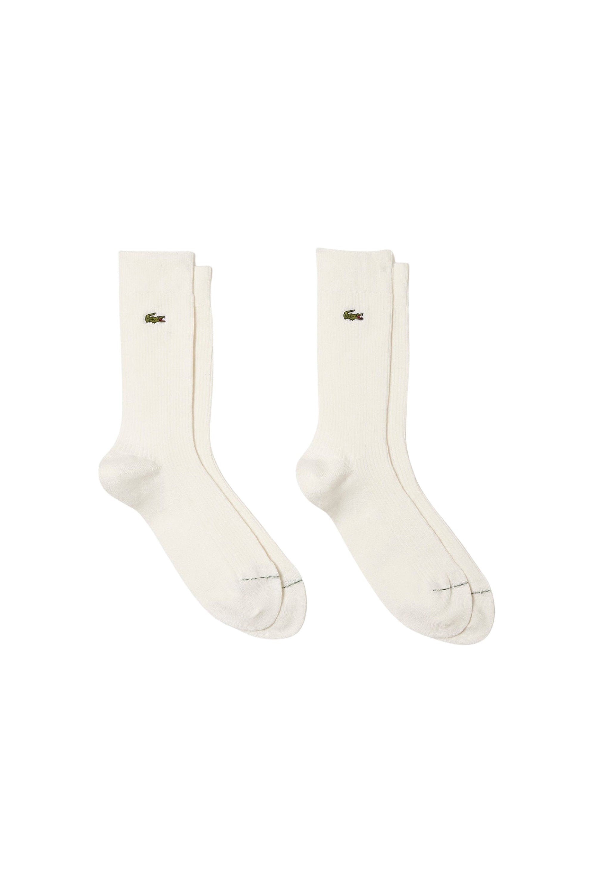 Set of 2 pairs of ribbed socks - Flour