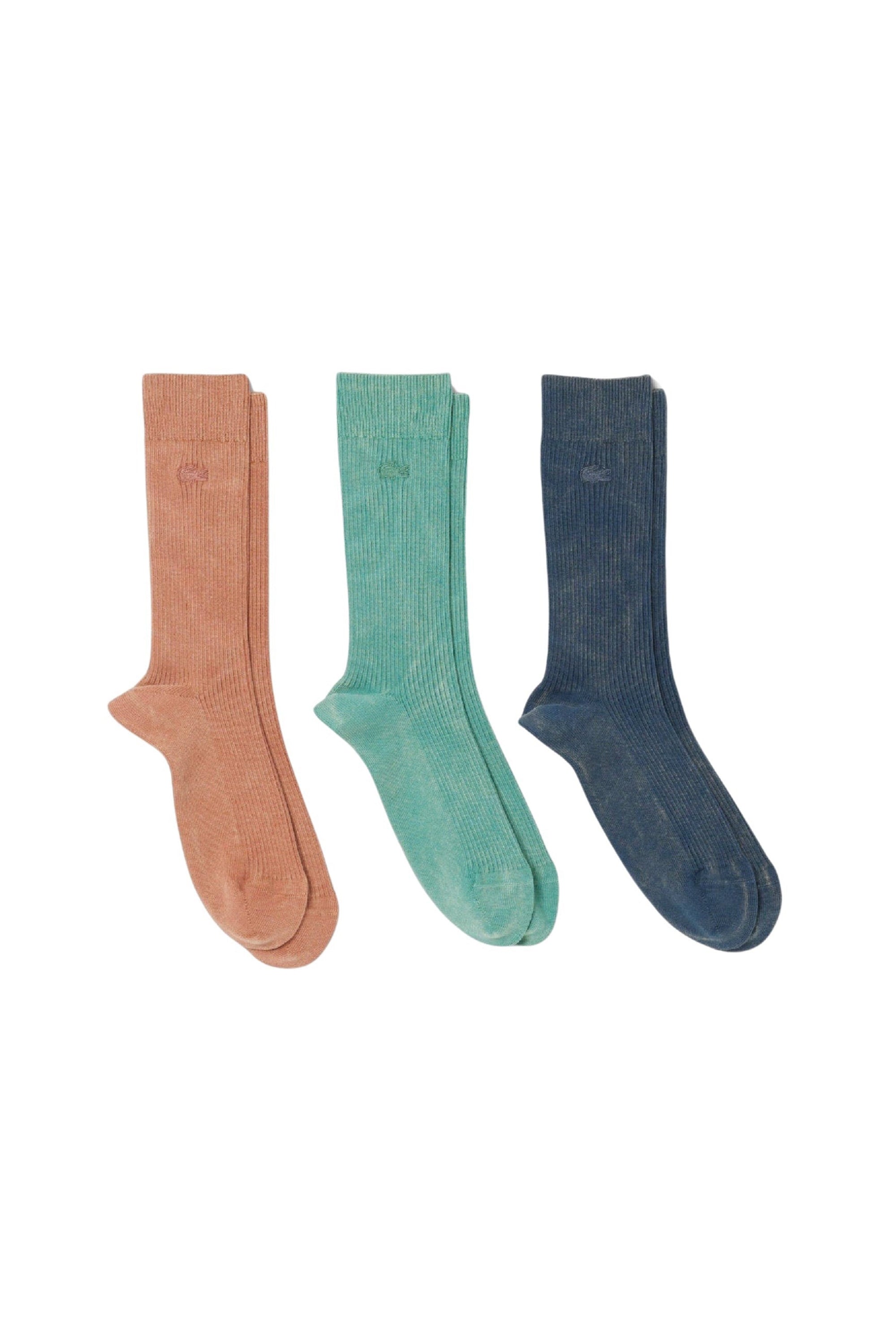Lot de 3 chaussettes côtelées - Piste & Faucon Vert