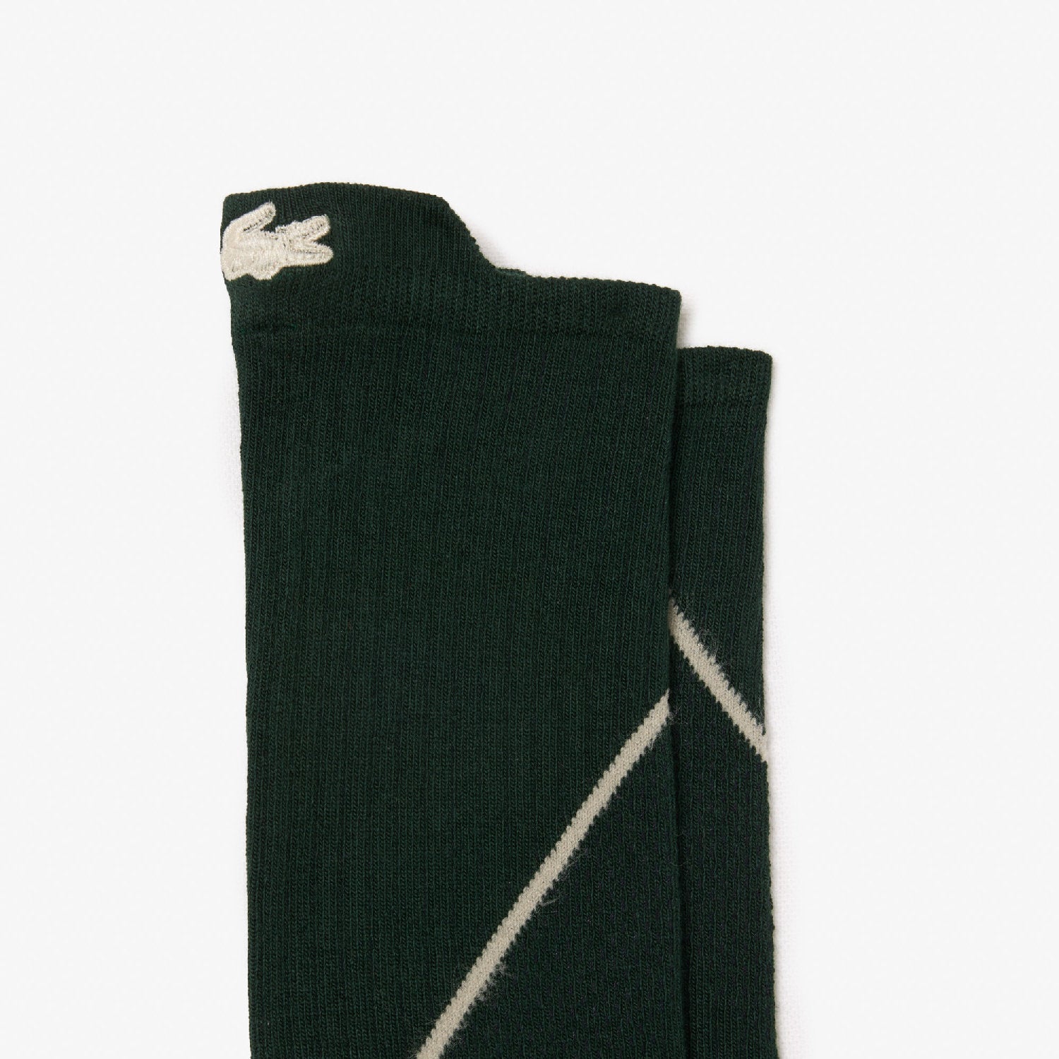Chaussettes mi-mollets imprimées - Sinople & Graphite