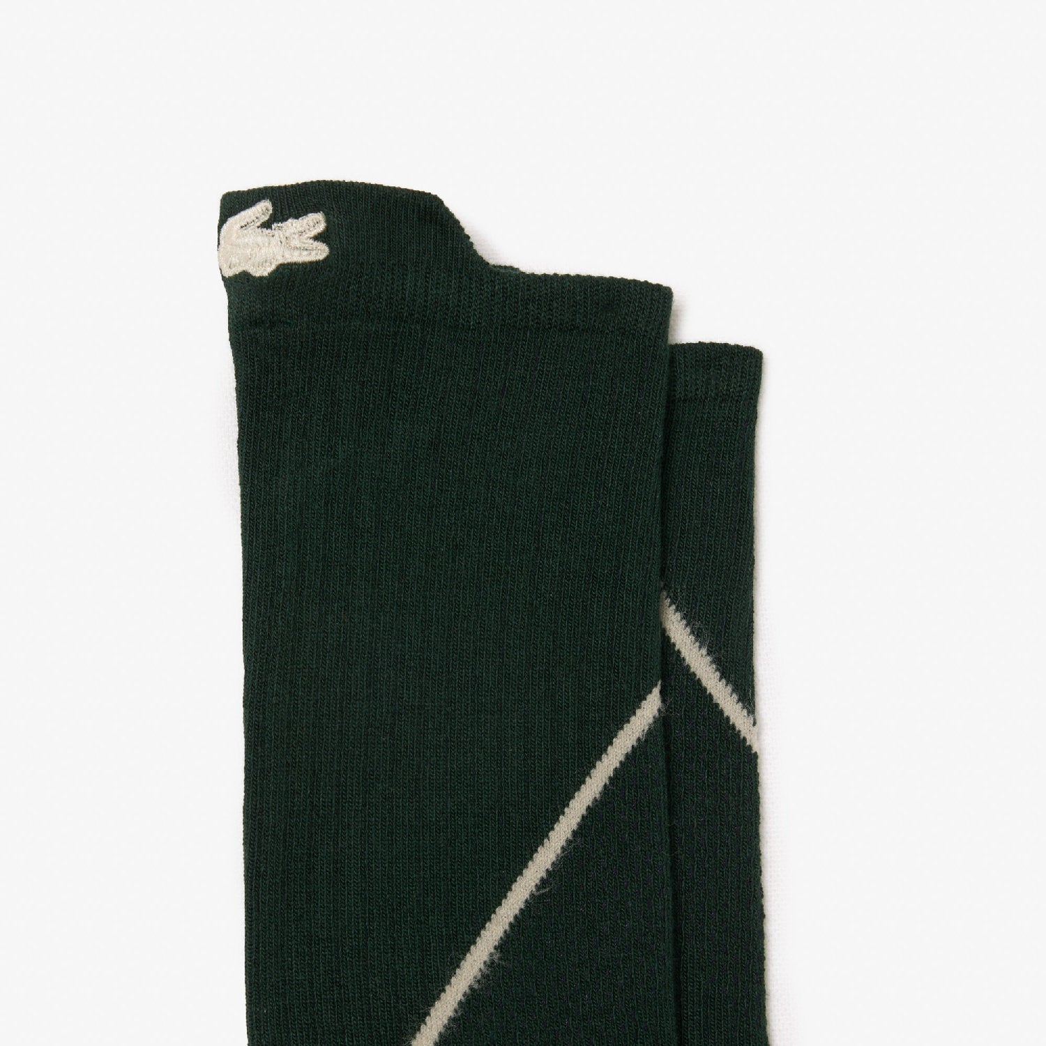 Chaussettes mi-mollets imprimées - Sinople & Graphite
