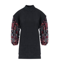 Robe Rafaela à détails brodés - Black