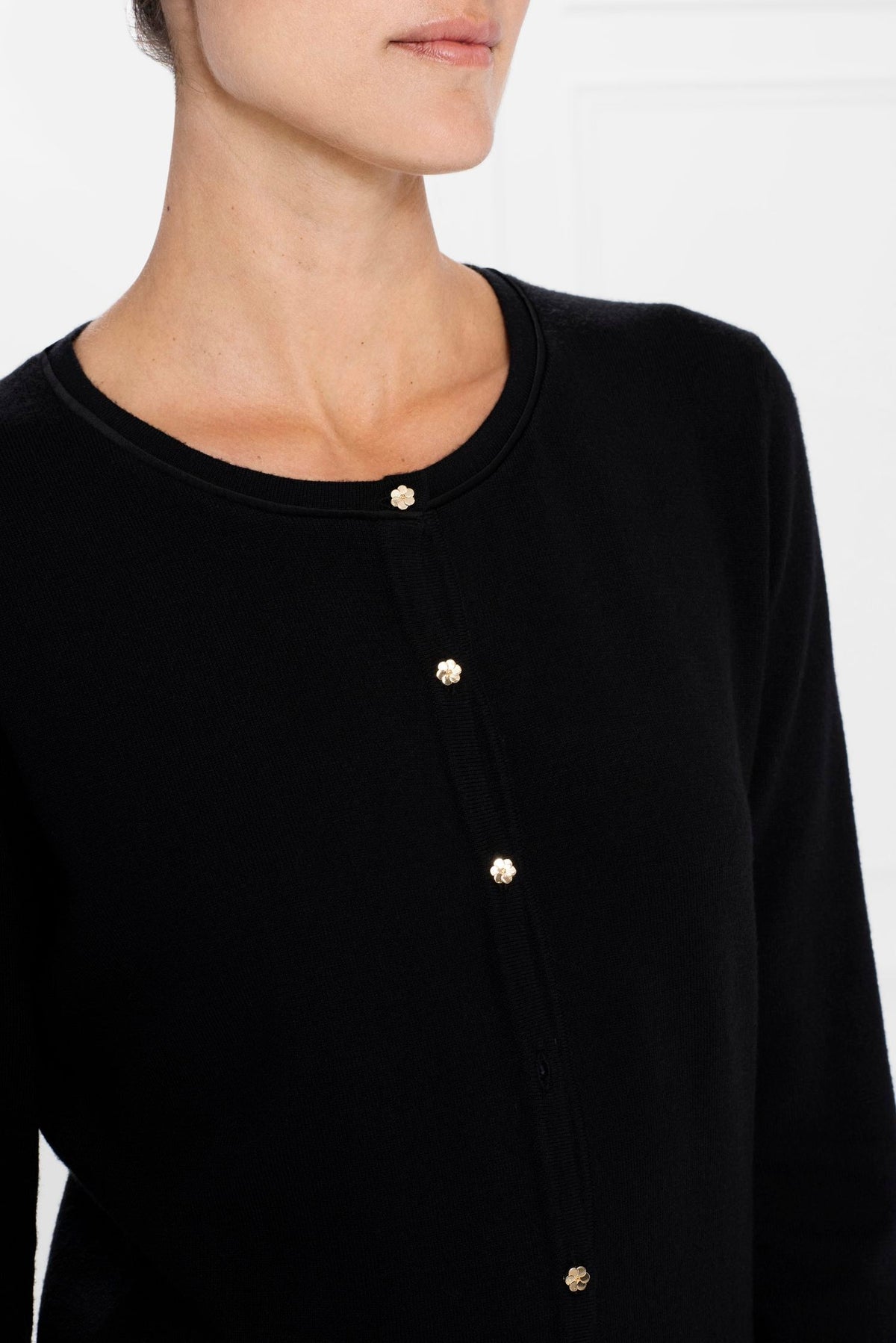 Cardigan Rafael en maille - Black